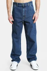 Carhartt WIP Single Knee Relaxed Straight Fit Jeans L32 - Blue Stone Washed 29/32 Herren