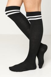 Urban Classics Kniesocken - Schwarz EU36-39 Damen