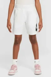 Nike Club Fleece Sweatshorts - White L Kids