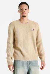 Tommy Jeans Strickpullover - Gentle Gold L Herren