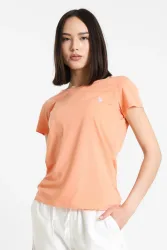 U.S. Polo Assn. T-Shirt - Peach S Damen