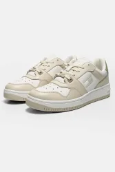 Tommy Jeans Sneaker - White + Newsprint EU37 Damen