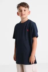 U.S. Polo Assn. Sand T-Shirt - Navy 10 Kids