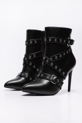 Buffalo Juliet Stiefelette - Black EU37 Damen