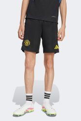 Adidas Sportswear Manchester United Trainingsshorts - Black + Tribe Yellow 152 Kids
