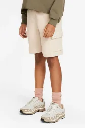 Nike Club Fleece Cargo Sweatshorts - Sanddrift S Kids