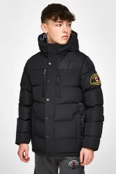 Zavetti Canada Raffino Pufferjacke - Jet Black S Kids