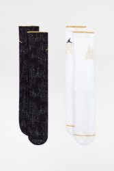 Jordan Air Doppelpack Socken - Black + White EU27-35 Kids