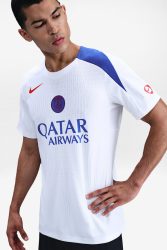 Nike Paris Saint-Germain Strukturiertes T-Shirt - White + Hyper Royal S Herren