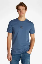 Calvin Klein Jeans Monologo T-Shirt - Vintage Indigo S Herren