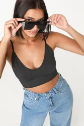 Only Lingerie - Bralette, für Damen, Black, Größe S/M