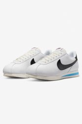 Nike Cortez Sneaker - White + Black + Light Photo Blue EU42.5 Herren