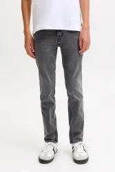 Jack & Jones Junior JJICLARK Regular Fit Jeans - Black Denim 164 Kids