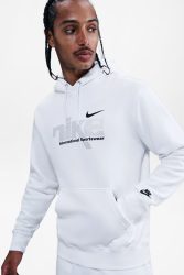 Nike Sportswear Club Fleece Kapuzensweatshirt - White S Herren