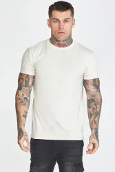 Siksilk T-Shirt - Offwhite L Herren