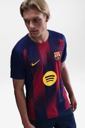 Nike FC Barcelona 2025/26 Mesh T-Shirt - Deep Royal Blue + Noble Red + Midwest Gold L Herren