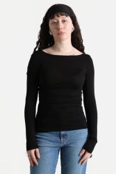 Only Hudson Langarmshirt - Black XS Damen