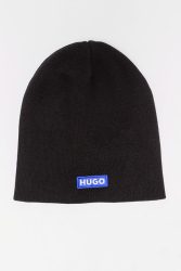 Hugo Blue Beanie - Black Einheitsgroesse Herren