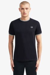 Fred Perry T-Shirt - Navy S Herren