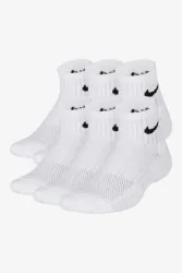 Nike Sechserpack Socken - White EU34-38