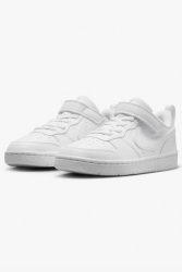 Nike - Sneakers, Low Top, Court Borough Low Recraft Low Top Sneakers, 33, Weiss