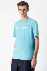 Champion T-Shirt - Aqua Blue S Herren