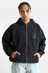 Pegador Oversize Kapuzensweatjacke - Black M Herren