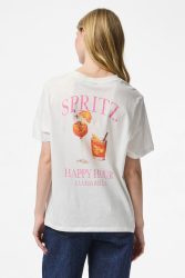 Pieces PCTALIA T-Shirt - Bright White M Damen