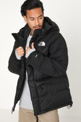 The North Face Puffer Daunenjacke - Schwarz + Weiss L Herren