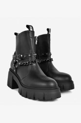 Altercore Vegan Morgati Plateau Winterstiefelette - Schwarz EU37 Damen