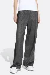 Adidas Originals Lurex Trainingsjacke - Black + Silver Metallic S Damen