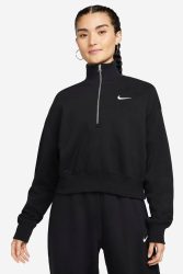 Nike Sportswear Phoenix Fleece Oversize Sweatshirt - Black L Damen