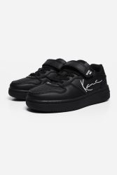 Karl Kani 89 Logo Kids Sneaker - Black + White EU32