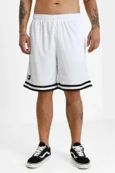 Starter Mesh Shorts - White M Herren