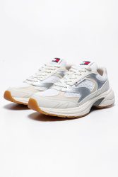 Tommy Jeans The Coney Metallic Sneaker - Newsprint EU37 Damen