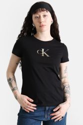 Calvin Klein Jeans Gardient T-Shirt - Black S Damen