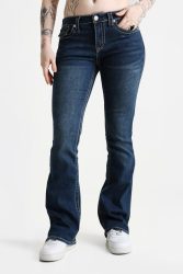 True Religion Becca Bootcut Jeans - Dark Blue 26 Damen