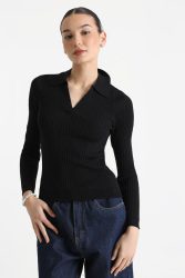Only Nima Strickpullover - Black M Damen