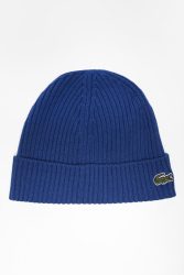 Lacoste Beanie - Sapphire Blue Einheitsgroesse Damen