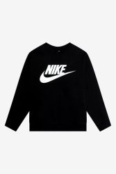 Nike Sportswear Club Fleece Sweatshirt - Black M Kids