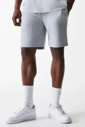 New Era Sweatshorts - Grey Heather M Herren