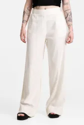 Tally Weijl Leinenhose - Offwhite 34 Damen