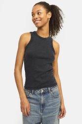 JJXX Geripptes Top - Black M Damen