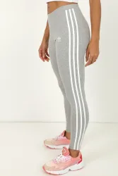 Adidas Originals Leggings - Grau meliert 36 Damen