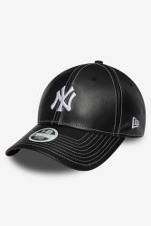 New Era 9Forty Kunstleder Cap / Strapback - Black Einheitsgroesse Damen