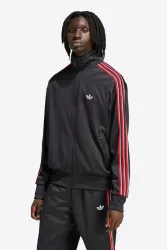 Adidas Originals Adicolor Classics Firebird Trainingsjacke - Black + Red M Herren