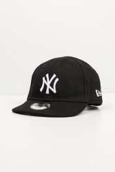 New Era 9Forty Baby Cap - Schwarz + Weiss Einheitsgroesse
