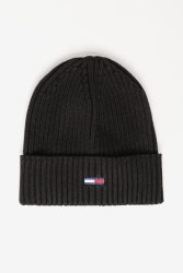 Tommy Jeans Beanie - Schwarz Einheitsgroesse Damen