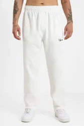 Pegador Strukturierte Stoffhose - Washed Warm White M Herren