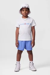 Jordan Baseline Mesh Kids-Set - White + Royal Pulse 3y